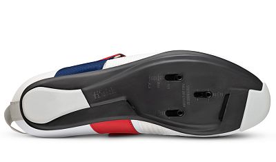 Превью  Велоботинки для триатлона FIZIK Transiro Hydra Aeroweave Carbon White/Red/Blue